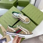 Gucci Tennis 1977 Sneaker Beige Abony 606111 HVK20 9766 - Image 6
