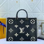 Louis Vuitton Onthego MM Black Cream 35Cm M45495 - Image 2