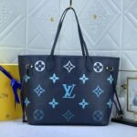 Louis Vuitton Neverfull MM Blue 31Cm M46514 - Image 2