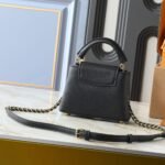 Louis Vuitton Capucines Mini Black 21Cm - Image 5
