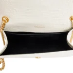 Saint Laurent Kate Tassel Medium Shiny White 24Cm 354119DND0J9207 - Image 9