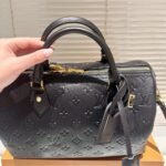 Louis Vuitton Speedy Soft Bag Monogram Black 30Cm - Image 4