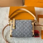 Louis Vuitton Side Trunk MM Bag Denim Grey 23Cm M13285 - Image 2
