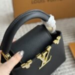 Louis Vuitton Capucines Mini Black 20Cm M11342 - Image 3