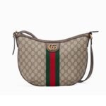 Gucci Ophidia GG Small Shoulder Bag Beige And Ebony 30Cm 598125 9IK3T 8745