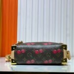 Louis Vuitton X Takashi Murakami Monogram Cerise Side Trunk MM Brown 21Cm M14278 - Image 5
