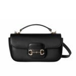 Gucci Horsebit 1955 Small Top Handle Bag Black 22Cm 815206 AAEFH 1000