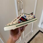 Gucci Tennis 1977 Doraemon Sneaker White - Image 5