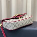 Gucci Horsebit 1955 Small Top Handle Bag Rosso Ancora Red ‎22Cm 815206 AAEC2 6207 - Image 4