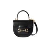 Gucci Horsebit 1955 Mini Top Handle Bag Black 14Cm 781387 1AAQD 1000