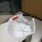 Hermes New Carriage Baseball Cap White - Image 3