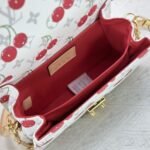 Louis Vuitton X Murakami Pochette Métis East West Monogram Cherry White 21Cm M14231 - Image 9