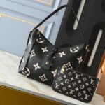Louis Vuitton Carryall PM Bicolor Monogram Empreinte Black 29Cm - Image 2