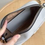 Gucci GG Marmont Small Camera Bag Light Grey 24Cm 447632 AABZB 1712 - Image 7