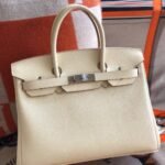 Hermes Birkin 25 Bag Epsom Sellier Nata 25Cm - Image 2