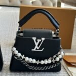 Louis Vuitton Capucines Mini Bag Black 20Cm M11908 - Image 2