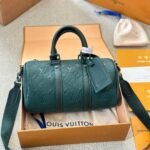 Louis Vuitton Keepall Bandoulière Dark Green 25Cm M24432 - Image 2