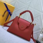 Louis Vuitton Capucines BB Bag Scarlet Red 27Cm M52689 - Image 4