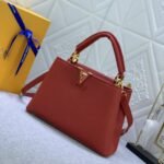 Louis Vuitton Capucines BB Bag Scarlet Red 27Cm M52689 - Image 3