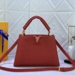 Louis Vuitton Capucines BB Bag Scarlet Red 27Cm M52689 - Image 2