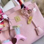 Hermes Birkin 30 Bag Togo Light Pink 30Cm - Image 4