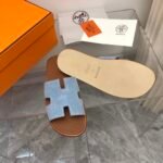 Hermes Izmir Sandal Bleu Clair H221819ZHCB400 - Image 6