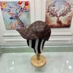 Louis Vuitton Monogram Coated Canvas Cap Brown - Image 7