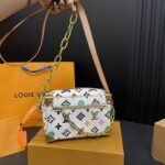Louis Vuitton Mini Soft Trunk Monogram Craggy Coated Canvas Vanilla 18Cm M25132 - Image 2