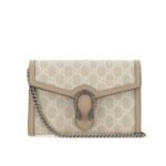 Gucci Dionysus GG Mini Chain Wallet Beige 20Cm 401231 UULBN 9683