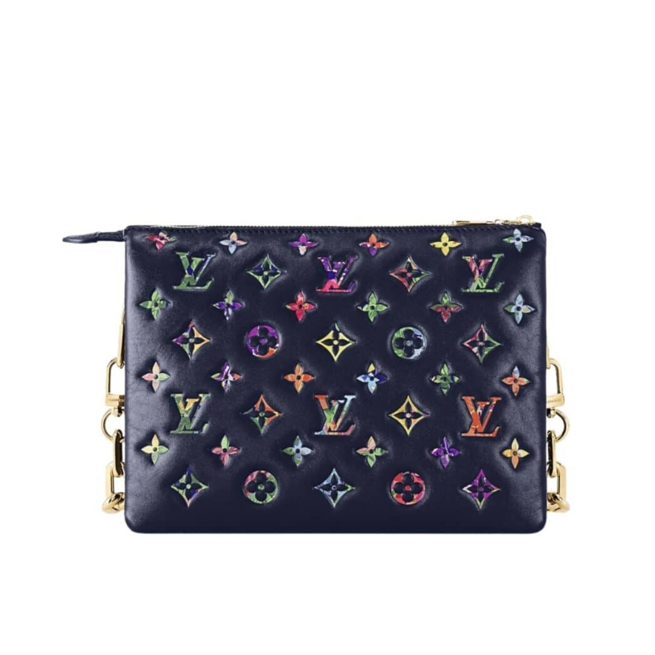 Thumbnail-16-5 Louis Vuitton Coussin PM Bag Navy Blue 27Cm M21353 - Image 1