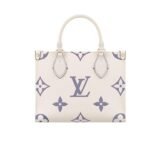 Louis Vuitton Onthego PM Dove White 25Cm