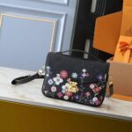 Louis Vuitton X Takashi Murakami Pochette Métis Bag Black 25Cm M41487 - Image 2
