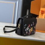 Louis Vuitton X Takashi Murakami Pochette Métis Bag Black 25Cm M41487 - Image 4