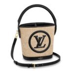 Louis Vuitton Petit Bucket Black 24Cm M59961