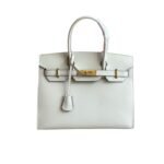 Hermes Birkin 30 Handbag White 30Cm