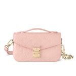 Louis Vuitton Pochette Métis East West Pink Opale 30Cm M47045