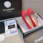 Chanel Red Women’S Ballerinas - Image 5