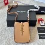 Saint Laurent Le 5 À 7 Mini Vertical Brown 18Cm 735214BWR6W2725 - Image 2
