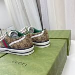 Gucci Tennis 1977 Sneaker Beige Abony 606111 HVK20 9766 - Image 7