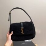 Saint Laurent Le 5 À 7 Hobo Bag Black 27Cm - Image 2