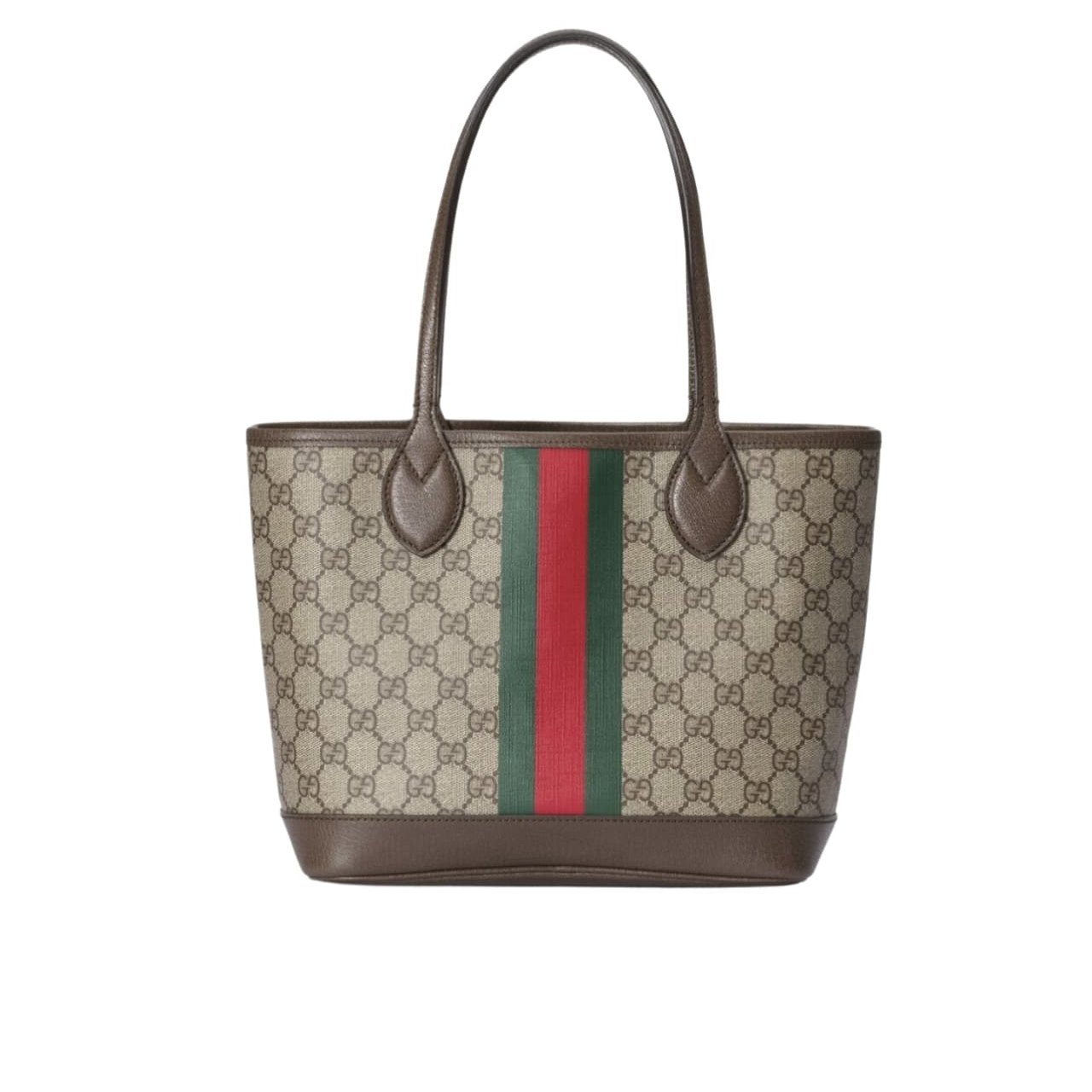 vel-1-2 Gucci Ophidia Small Tote Bag Beige And Ebony GG 25Cm 726762 2AAAY 9151 - Image 1