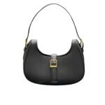 Saint Laurent Le Fermoire Shoulder Bag Black 25Cm 6726152ZA2W 1062