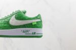 Louis Vuitton x Nike Air Force 1'07 LV8 Low Green/white/LV Monogram - Shoes - Image 5