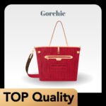 [TOP] Louis Vuitton Neverfull Bandoulière Inside Out MM Size Rouge Sari Bag