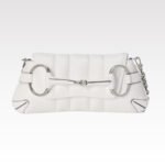 Gucci Horsebit Chain Small Shoulder Bag White - Bag - Image 11