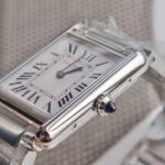 Cartier Tank Must SolarBeat™ watch, White Gold, Large Model - Image 8