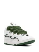 Lanvin LEATHER CURB SNEAKERS - Shoes - Image 4