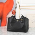 Prada New 21 Tote Shopping Bag - Gold Label Bag