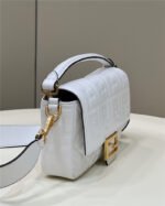 Fendi Embossed Baguette Bag - Image 4