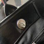 [TOP]Chanel Shopping Tote Bag Mixed Fibres, Calfskin & Silver-Tone Metal-Black - Bag - Image 7